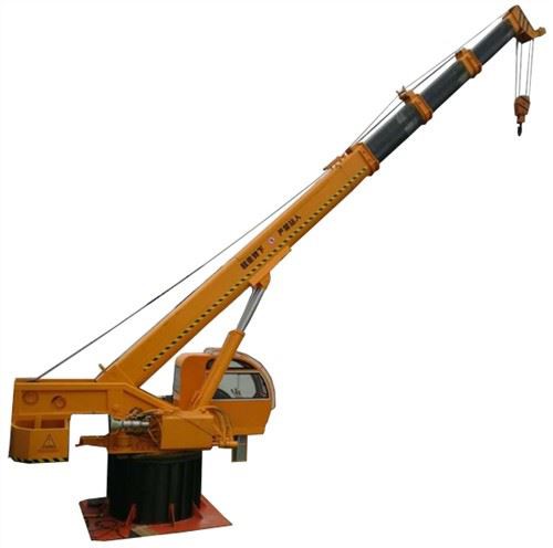 Grúa de cubierta hidráulica 8T