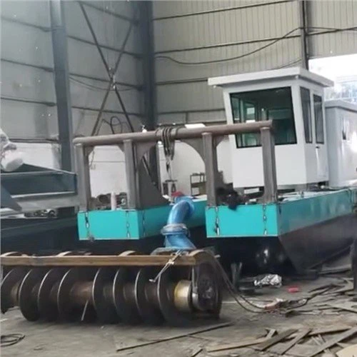 Draga de succión con cortador en espiral flotante de 6丨8 pulgadas para lodo