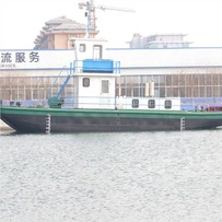 Barco de suministro de anclaje Barcaza de servicio multipropósito