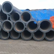 Tubería de dragado de HDPE de succión y descarga de acero